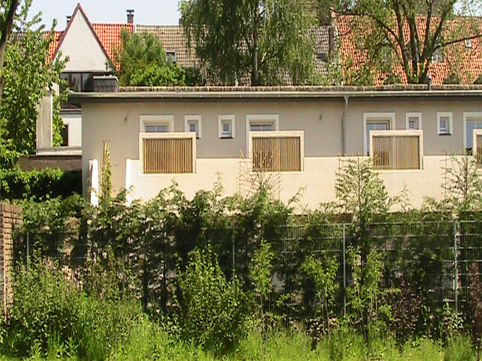 Ansicht Nebengebäude, nachher