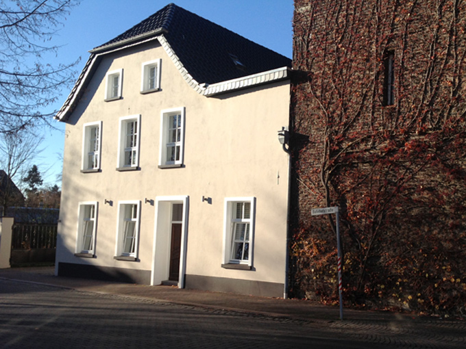 Umbau Gastronomie in Xanten, Ansicht Straße, nachher