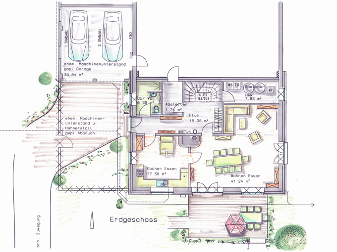 Grundriss EG