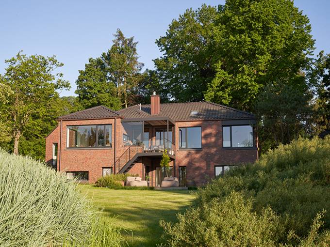 Ansicht Garten Haupthaus, Fotograf Hr. Meyer