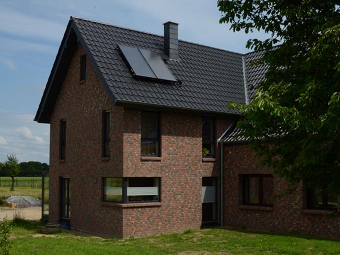 Anbau an ein Einfamilienhaus in Xanten, Perspektive Anbau