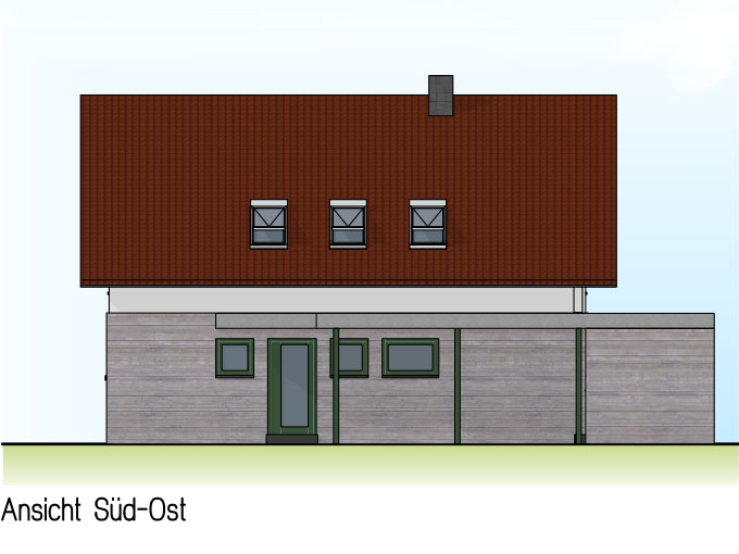 Ansicht Süd-Ost