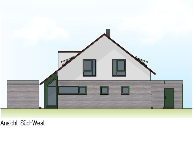 Ansicht Süd-West