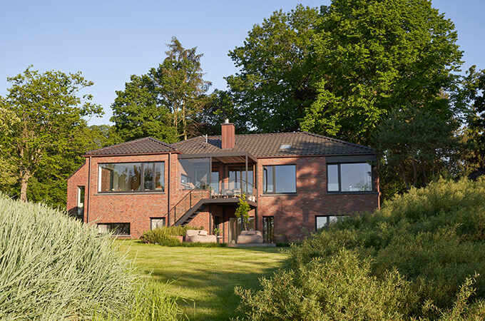 Umbau/Neubau Einfamilienhaus in Wesel - Entwurfsverfasser Schürmann, Kempkens, Fotograf Hr. Meyer