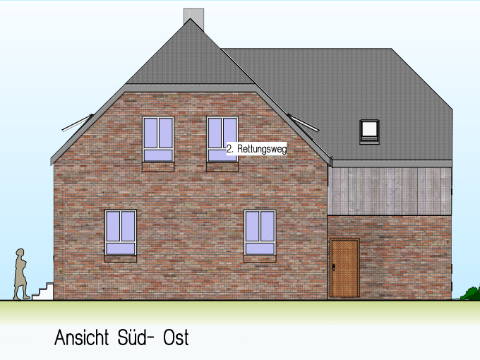 Ansicht Süd-Ost
