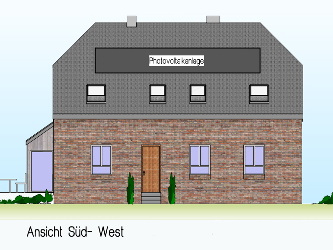 Ansicht Süd-West
