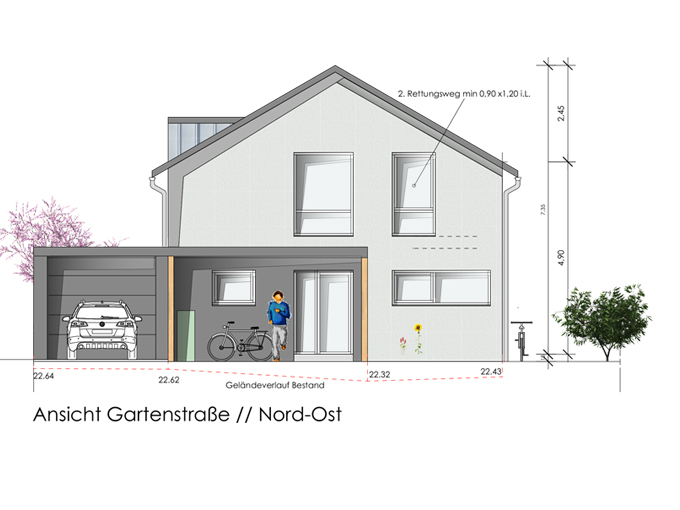 Ansicht Nord-Ost